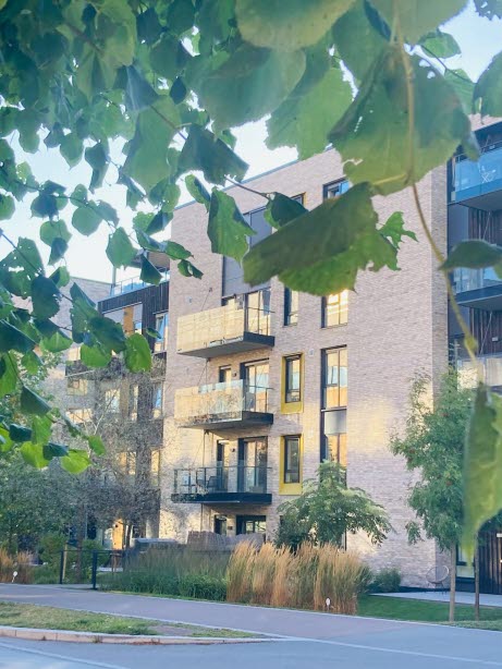 Samværsleilighet Fornebu fasade