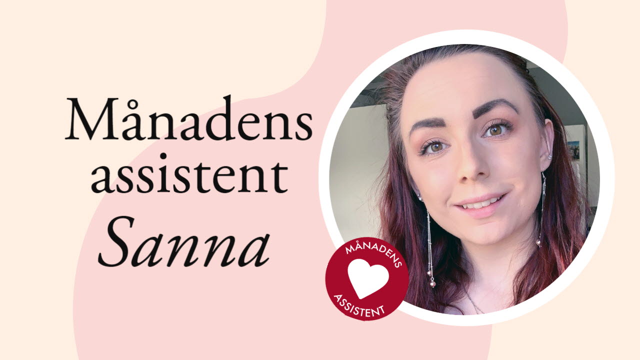 bild på kvinna som utsetts till månadens assistent