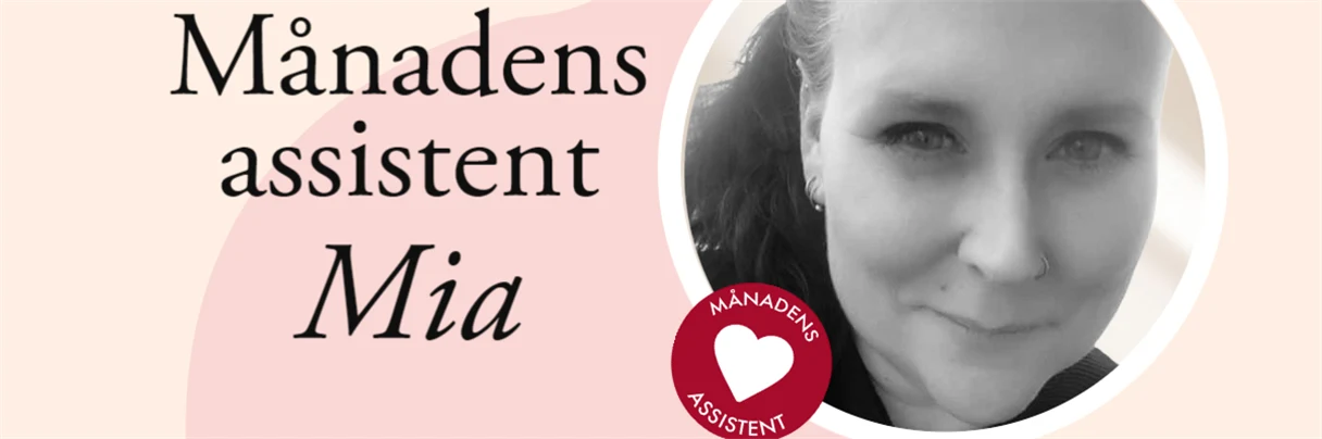 bild på kvinna som utsetts till månadens assistent