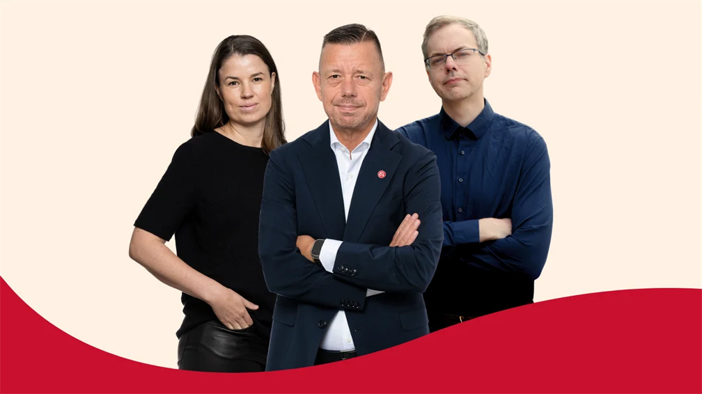 Marika, Hans och Anthony