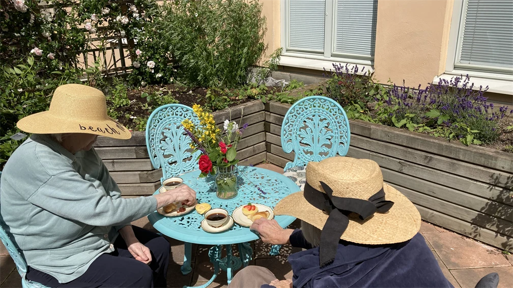 Bild från Åsengårdens äldreboende.