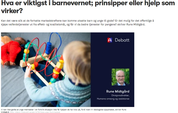 Runes debattinnlegg i Altinget