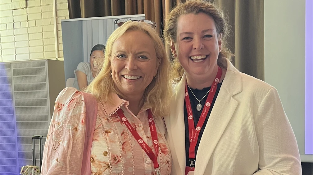 Mona Lien och Nathalie Boulas Nilsson.