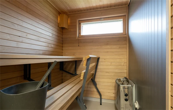 Wooden sauna