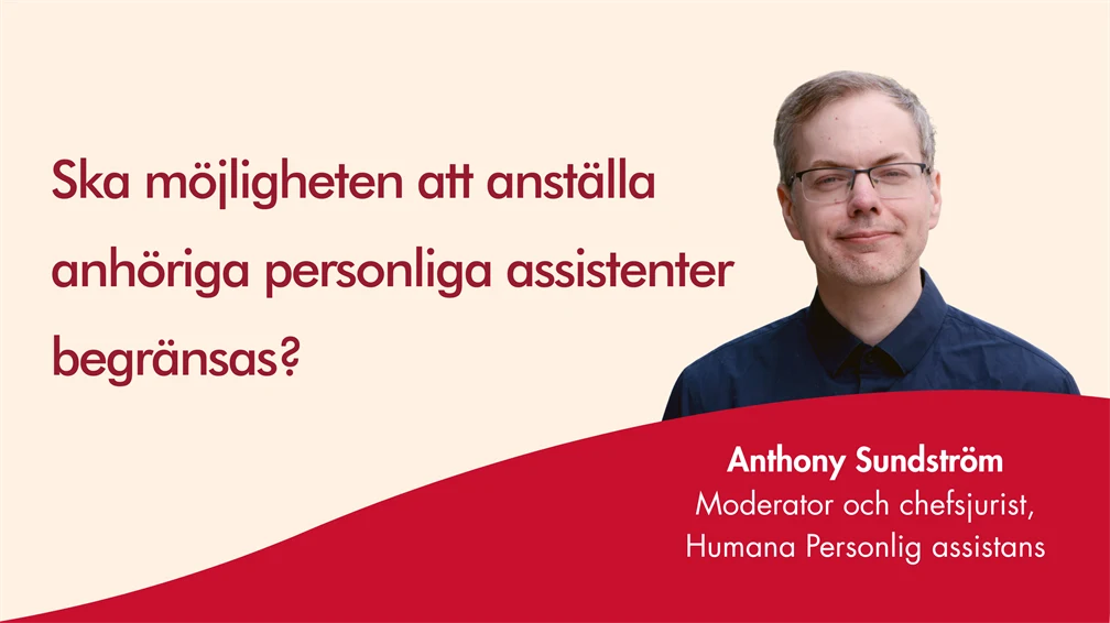 Bild på Humanas chefsjurist Anthony Sundström