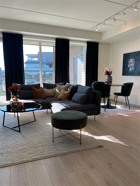 Stue i samværsleilighet på Hamar